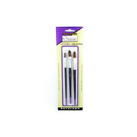 PINCELES PLANOS PELO DE BUEY RODART PARA ROT ...