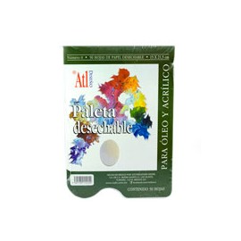 PALETA PARA PINTOR RODIN 512-0 TIPO BLOCK DE ...