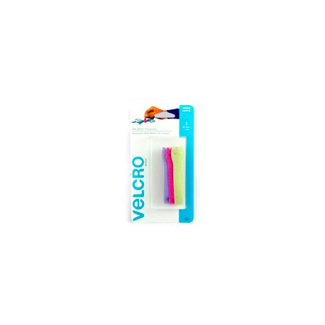 CINTAS VELCRO 80003N BRIGHTS BLÍSTER CON 3