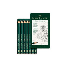 LÁPICES FABER-CASTELL 9000 ART SET  CON 12