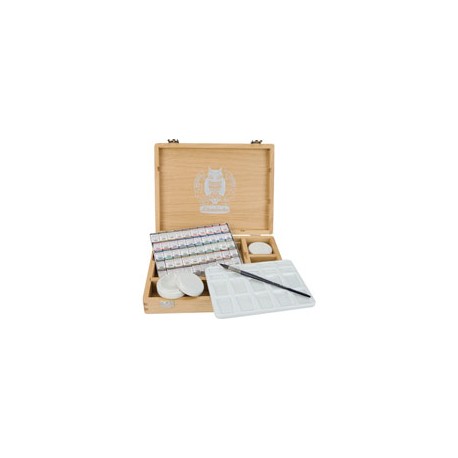ESTUCHE DE ACUARELAS SCHMINCKE CON 50 PASTIL ...