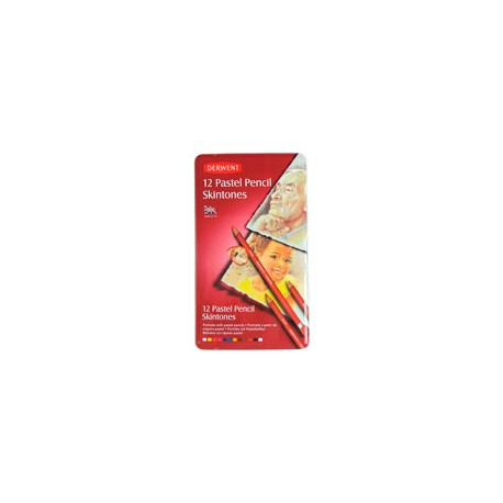 LÁPICES PASTEL DERWENT SKINTONES CON 12