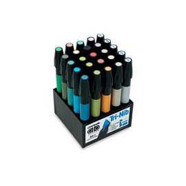 MARCADORES CHARTPAK ARQUITECH SET CON 25