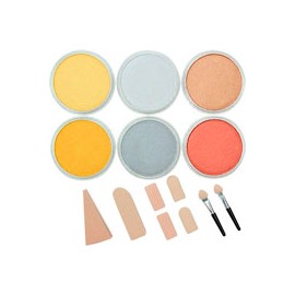 PAN PASTEL COLORES METÁLICOS PAQUETE CON 6