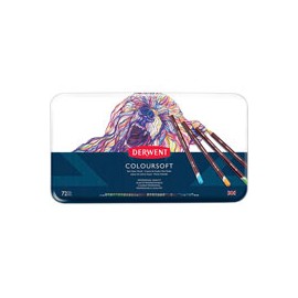 LÁPICES DE COLORES DERWENT COLOURSOFT ESTUCH ...