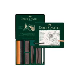 ESTUCHE FABER-CASTELL PIT MONOCHROME CON 24
