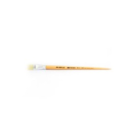 PINCEL PLANO DE CERDA BLANCA RODIN S811 NO.2 ...