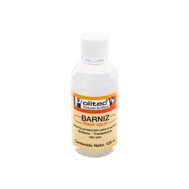 BARNIZ FIJADOR POLITEC BRILLANTE  CON 125 ML ...