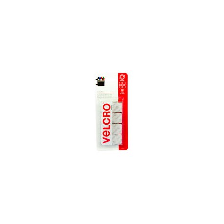 CUADROS DE VELCRO BLANCO BLÍSTER CON 12