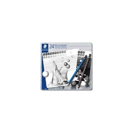 LÁPICES DE GRAFITO STAEDTLER LUMOGRAPH CAJA  ...