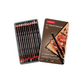 LÁPICES DE CARBÓN DERWENT TINTED CHARCOAL CO ...