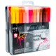 MARCADOR SAKURA BRUSH ACUARELEABLE CON 48