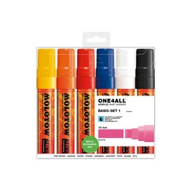 MARCADORES MOLOTOW ONE4ALL SET 1 DE 15 MM BL ...