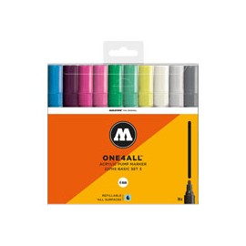 MARCADOR MOLOTOW 227HS 4 MM BASIC-3 PAQUETE  ...