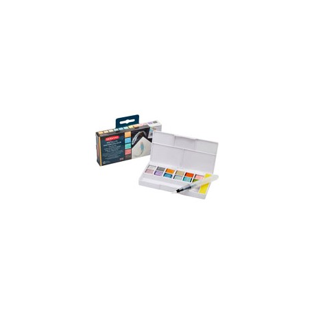 ESTUCHE DE ACUARELAS DERWENT METALLIC  MOD.2 ...