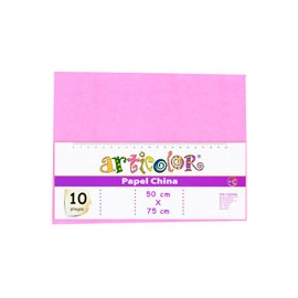 PAPEL CHINA ARTICOLOR DE 50X75 CM 22 G BOLSA ...