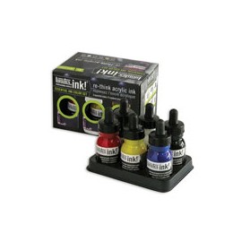 PINTURA ACRÍLICA LIQUITEX INK CLÁSICO CON 6