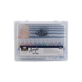 SET DE PINTURA ACRÍLICA ROYAL CON 25 PIEZAS