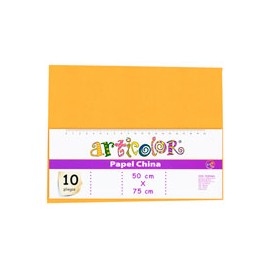 PAPEL CHINA ARTICOLOR DE 50X75 CM 22 G BOLSA ...