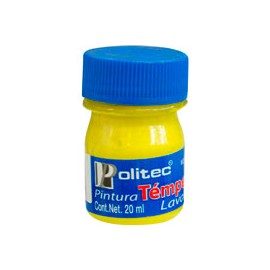 PINTURA TÉMPERA POLITEC DE 20 ML