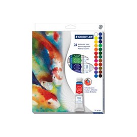 PINTURA ACUARELA STAEDTLER TUBO 12ML PAQUETE ...