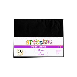 PAPEL CHINA ARTICOLOR DE 50X75 CM 22 G BOLSA ...