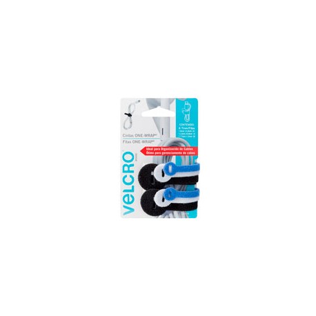 CINTAS VELCRO 80073N ONE WRAP PARA CABLES BL ...