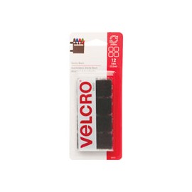 CUADROS DE VELCRO NEGRO BLÍSTER CON 12