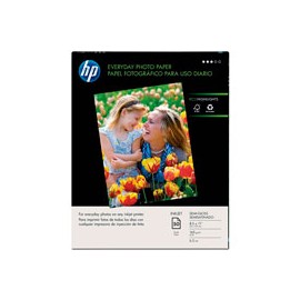 PAPEL HP  EVERYDAY PHOTO GLOSSY 8.5X11PLG PA ...