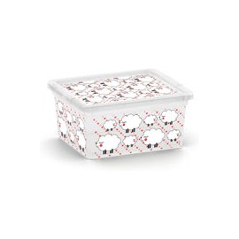CAJA MULTIUSOS CVR CUTE ANIMALS 19.5X16.5X9. ...