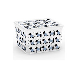 CAJA MULTIUSOS CVR CUTE ANIMALS 40X34X25 CM  ...