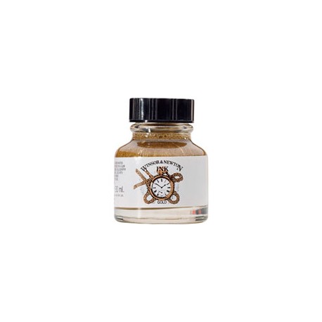 TINTA CHINA WINSOR AND NEWTON 30 ML ORO