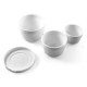 SET DE GODETES CONDA CON 3 FRASCOS