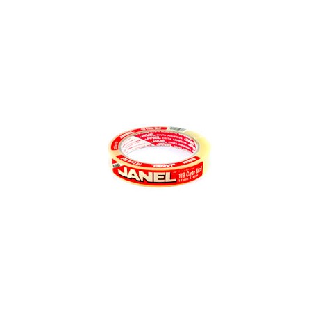CINTA ADHESIVA  JANEL 119 18MM X 65M
