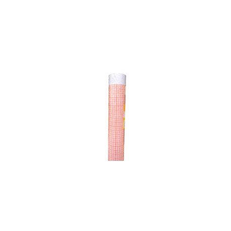 PAPEL MILIMÉTRICO OPACO NARANJA 1.10X3M