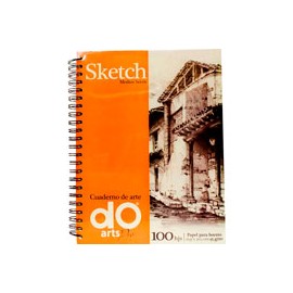 CUADERNO DE ARTE DOARTS PRO SKETCH 95G 22.9X ...