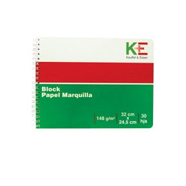 BLOCK MARQUILLA KE CON ESPIRAL 32X24 CM 30 H ...