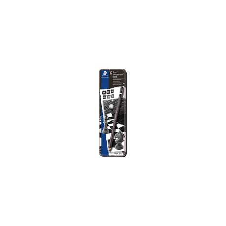 LÁPICES DE GRAFITO STAEDTLER LUMOGRAPH BLACK ...