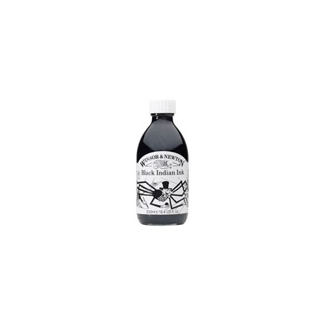TINTA CHINA WINSOR AND NEWTON 250 ML NEGRO