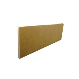 MAMPARA FOAMBOARD 3AC KRAFT 81X102 CM