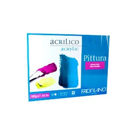 BLOCK PARA ACRÍLICO FABRIANO PITTURA 400 G 3 ...