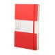 LIBRETA DE BOLSILLO RAYA MOLESKINE ROJO