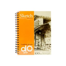 CUADERNO DE ARTE DOARTS PRO SKETCH 95G 19X25 ...