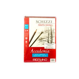 BLOCK FABRIANO ACCADEMIA SKETCHING 120 G 21X ...