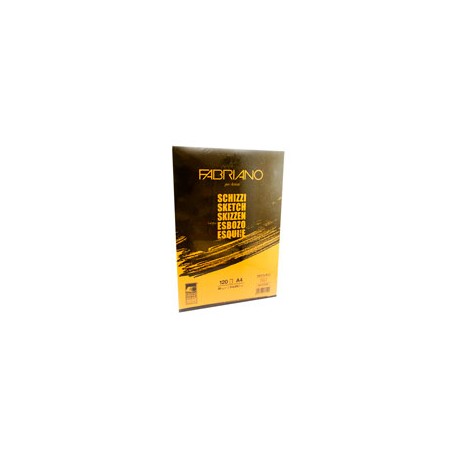 BLOCK FABRIANO SKETCH 90 G 21X29.7 CM