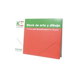 BLOCK MARQUILLA KE KM4259 CON 20 HOJAS