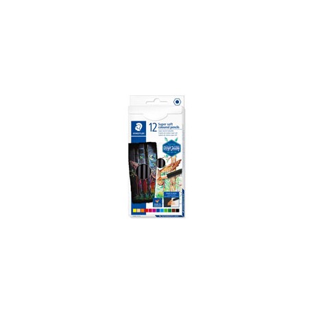 LÁPICES STAEDTLER SUPER SUAVE CAJA CON 12