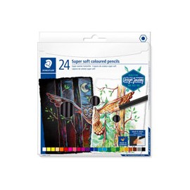 LÁPICES STAEDTLER SUPER SUAVE CAJA CON 24