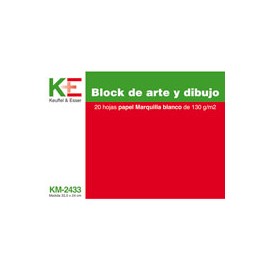 BLOCK MARQUILLA KE KM2433 CON 20 HOJAS
