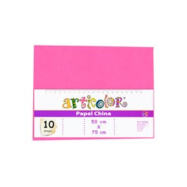 PAPEL CHINA ARTICOLOR DE 50X75 CM 22 G BOLSA ...